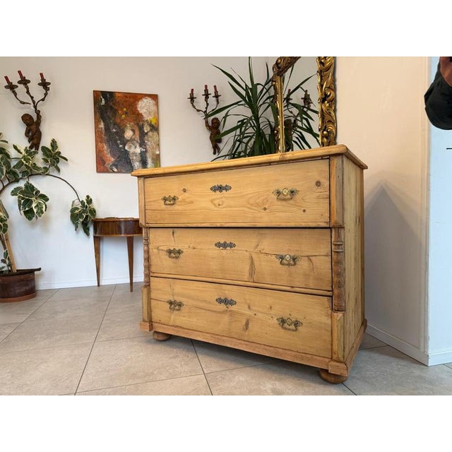 Antique Biedermeier Chest of Drawers For Sale - Image 4 of 18