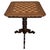 Italian Neoclassical Biedermeier Walnut Inlay Tripod Chess Games or Side Table, 1950s For Sale - Image 9 of 9