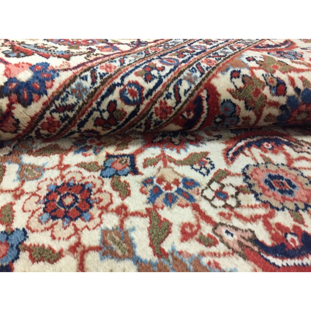 Mahal means many things in the rug world. The antique Persian carpets from the British firm of Ziegler with large scale...