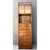 Vintage Drexel Wood and Metal Campaign Tall Cabinet For Sale In West Palm - Image 6 of 12