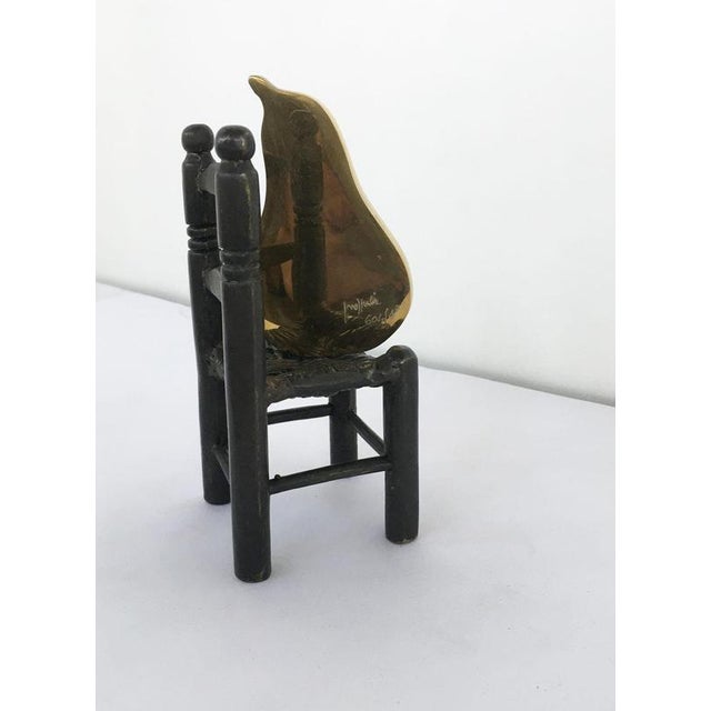 Italian Bronze Abstract Sculpture by Concetto Pozzati, 1989 For Sale - Image 14 of 18