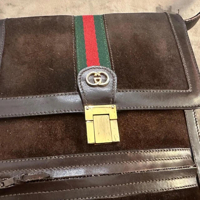 1970s 1970s Iconic Gucci Men's Bag For Sale - Image 5 of 12