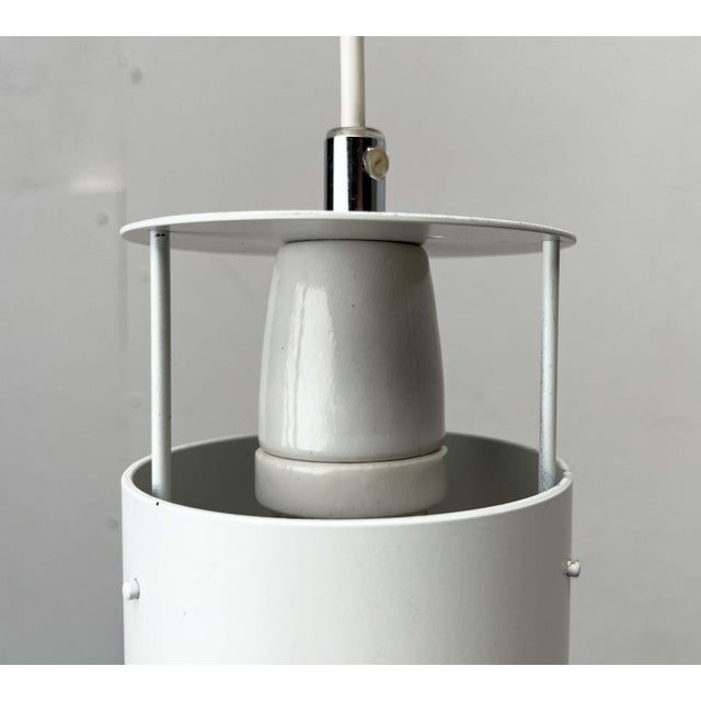 Mid-Century Modern Danish Minimalist Fyrtønden Pendant Lamp by Asger Bay Christiansen for Lys, 1960s For Sale - Image 18 of 18