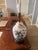 This is a vintage-style table lamp featuring a classic porcelain ginger jar base with hand-painted floral and botanical...