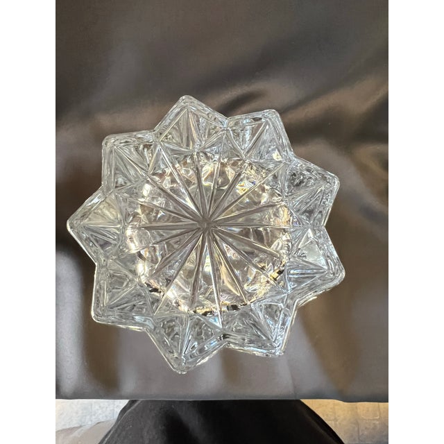 Glass French Jg Durand Crystal Cathedral Vase, 11” Sculptural Cut Glass For Sale - Image 7 of 12