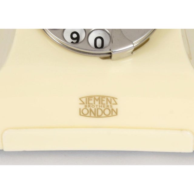 1950s Vintage Ivory Colour 356 Telephone from Siemens, 1950s For Sale - Image 5 of 11