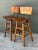 Mid 20th Century MCM Slat Back Bar Stools After Arthur Umanoff - Pair For Sale - Image 5 of 12