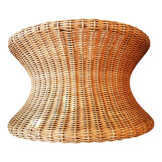 Rattan Juttu Stool by Eero Aarnio for Asko, 1960s For Sale