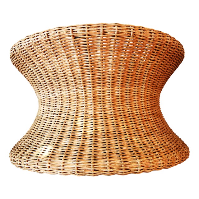 Rattan Juttu Stool by Eero Aarnio for Asko, 1960s For Sale