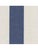 English Sophie Conran Coco Loveseat - Sea Holly Blue Wide Stripes with Knife Edge Cushion For Sale - Image 3 of 5