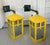 Art Nouveau Antique Early 20th C. Aesthetic Movement Mission or Mackintosh Style Outside Iron Wall Lanterns - A Pair For Sale - Image 3 of 18