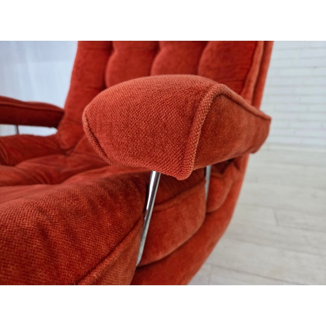 Swedish Swivel Armchair from Ulferts Möbler, 1970s For Sale - Image 9 of 18