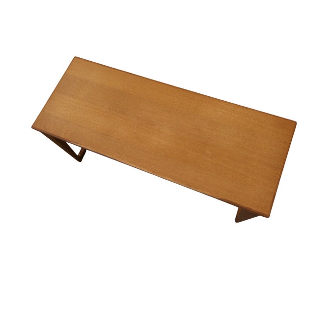Wood No. 35 Bench or Table in Oak by Kai Kristiansen for Aksel Kjersgaard, 1960s For Sale - Image 7 of 16