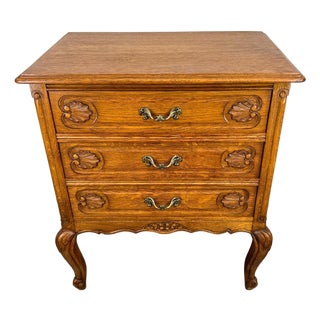 Vintage Louis XIV French Oak Chest of Drawers For Sale