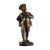 1910s "Je M'En Fous" Bronze Sculpture of a Boy Signed Picciole With Foundry Coin Mark For Sale - Image 9 of 9
