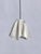 Contemporary Aura Handcrafted Pendant Lamp in Neutral Beige Bio-Based Resin by Waves.Studio For Sale - Image 3 of 8