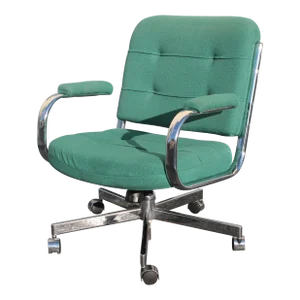 1970's Ultra Modern Adjustable Office Desk Chair