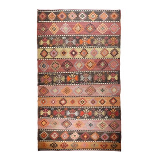 Decorative Oversized Handmade Kilim For Sale