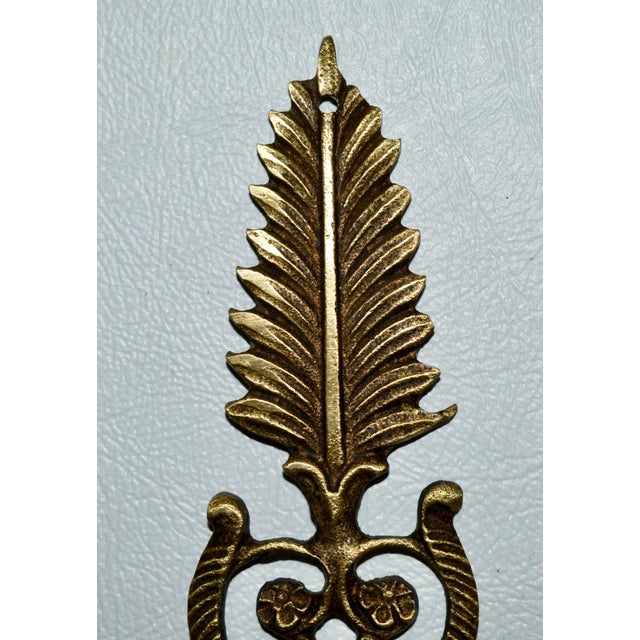 Antique Brass French Empire Style Decorative Furniture Ormolu For Sale - Image 10 of 11