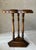 Mid 20th-Century Cricket-Style Trefoil Top Pedestal Base Accent Table For Sale - Image 9 of 18