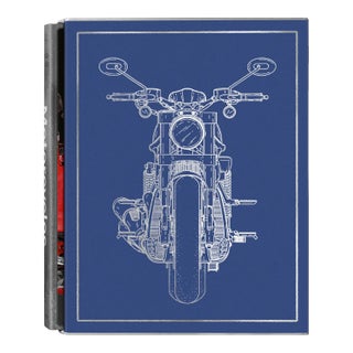 TASCHEN Books, "Ultimate Collector Motorcycles" Collector's Edition, limited, aluminum print cover tipped into a leatherette-bound spine For Sale