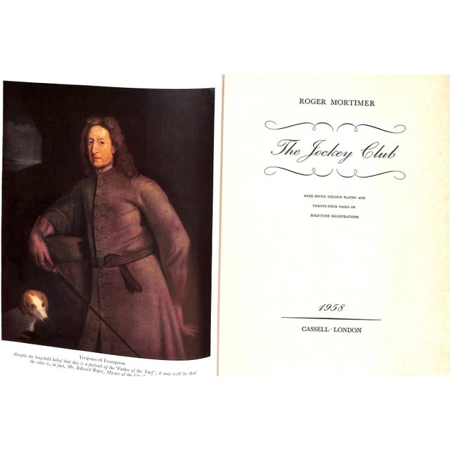 MORTIMER, Roger [184] pp. Cassell 1958 10" x 7 1/2" A beautifully illustrated history of horse racing in England. The...