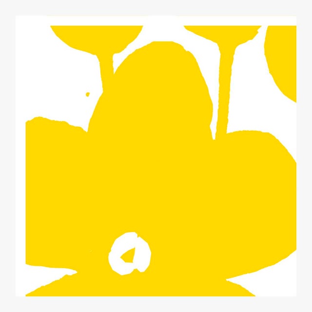 Fabulous Flowers in Yellow, No 2 Fine Art Print 58" X 58" by Liz Roache For Sale - Image 4 of 6