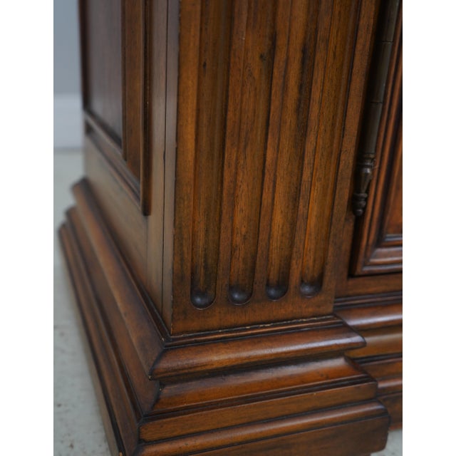 Ethan Allen Marquetry Continental Mahogany Sideboard For Sale - Image 10 of 18