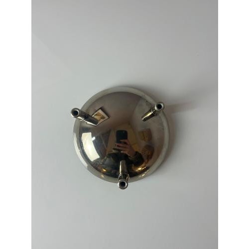 Silver Dish from Fabric & Nail For Sale - Image 8 of 10