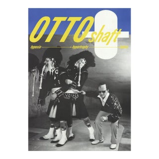 Matthew Barney 'OTTOshaft' Yellow,Black,Blue USA Offset Lithograph For Sale