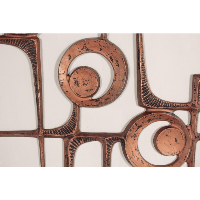 Brutalist Wall Relief, 1970s For Sale - Image 13 of 13