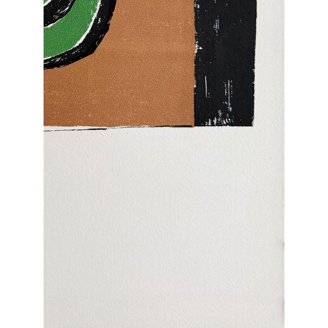 Pablo Picasso, Composition en Troi Couleurs, 1957, Lithograph For Sale - Image 6 of 9