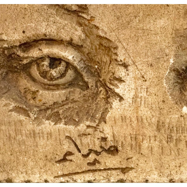 Mid 20th Century Artist-Signed Lover's Eyes Sculpture For Sale - Image 5 of 12