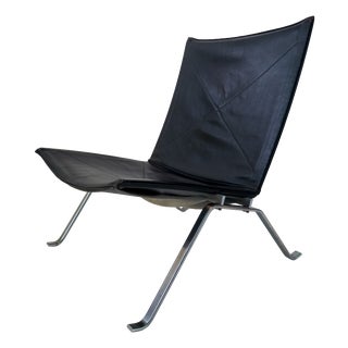 PK22 Lounge Chair by Poul Kjærholm for Fritz Hansen, Denmark, 1993 For Sale