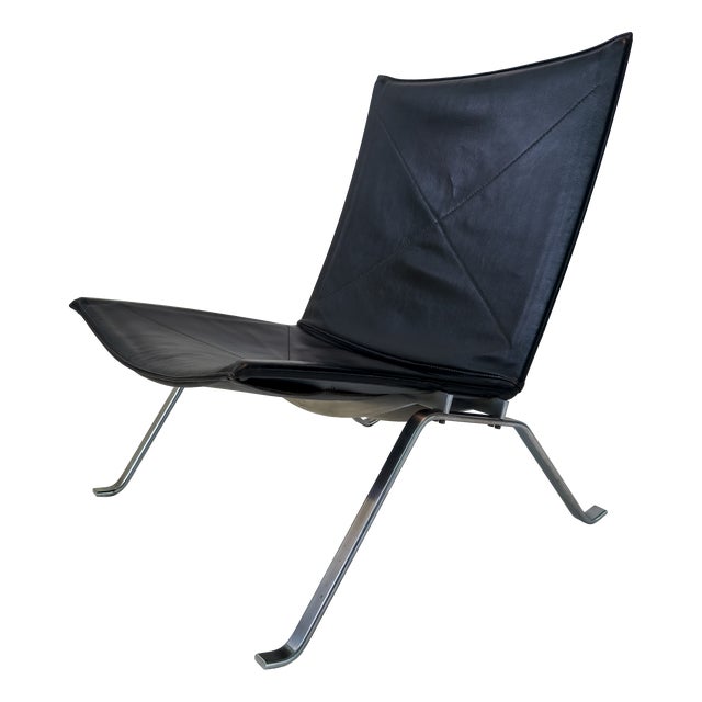 PK22 Lounge Chair by Poul Kjærholm for Fritz Hansen, Denmark, 1993 For Sale