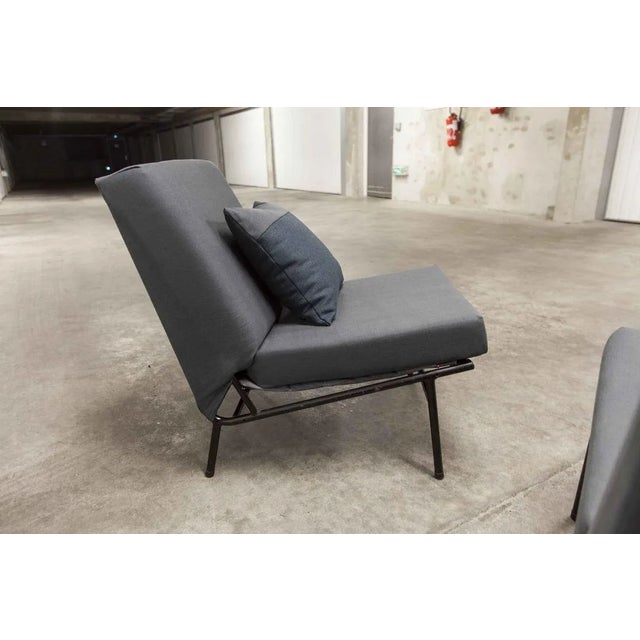 2-Seater Model G10 Sofa by Pierre Guariche for Airborne, 1960s For Sale - Image 9 of 18