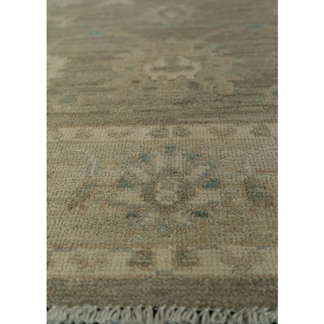 Turkish Oushak Rug 4' x 6' #21329 For Sale - Image 3 of 8