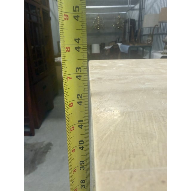 2000 - 2009 Tessellated Stone Pedestal For Sale - Image 5 of 7