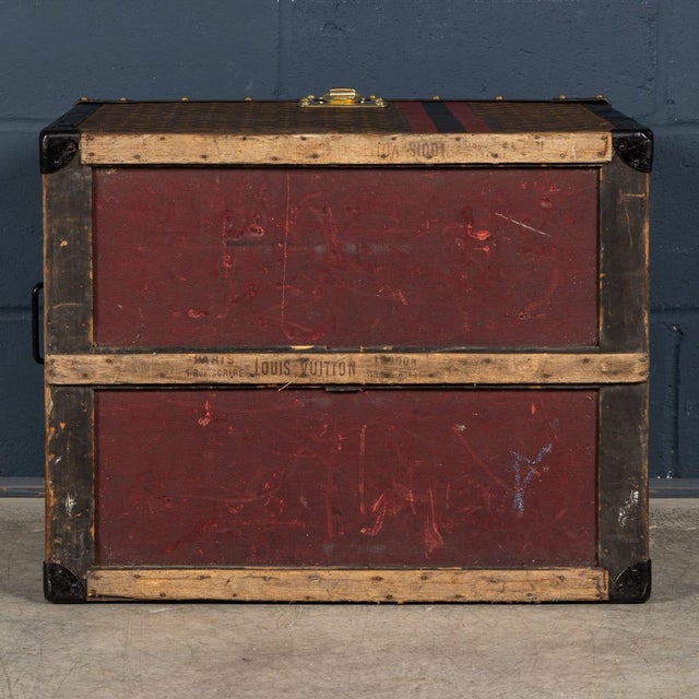 Black Vintage Hat Trunk in Monogram Canvas from Louis Vuitton, France, 1930 For Sale - Image 8 of 18
