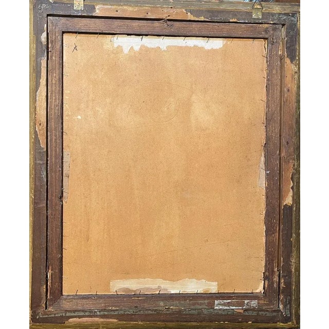 Nalin, Interior Scene, 20th Century, Oil Painting on Panel, Framed For Sale - Image 7 of 8