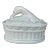 French Trompe l'Oeil White Porcelain Duck Pâté Tureen For Sale