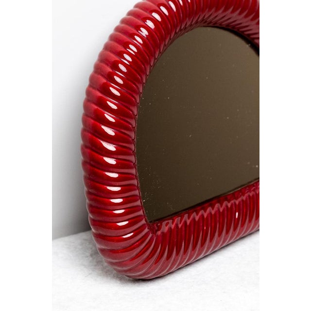 Segmented Mirror in the style of Tommaso Barbi, 1970s For Sale - Image 3 of 7