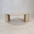 Beige Italian Travertine Coffee Table, 1989 For Sale - Image 8 of 18