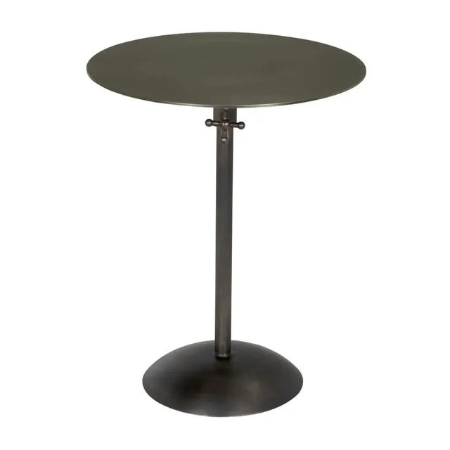 Mid-Century Modern NOIR Felix Side Table, Gun Metal Finish For Sale - Image 3 of 5