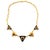 Vintage L. Ricci for Lancetti 18K Blue Enamel Necklace with Natural Tourmaline For Sale - Image 14 of 15
