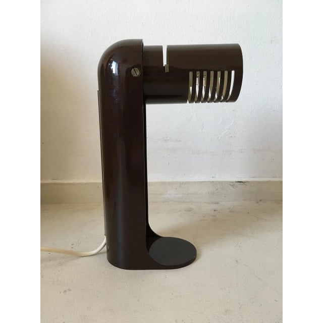 Italian Space-Age Flip Top Desk Lamp by R. Carruthers for Leuka, 1970s For Sale - Image 12 of 12