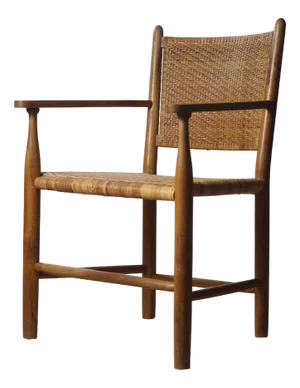 Set of Armchair and Footrest
