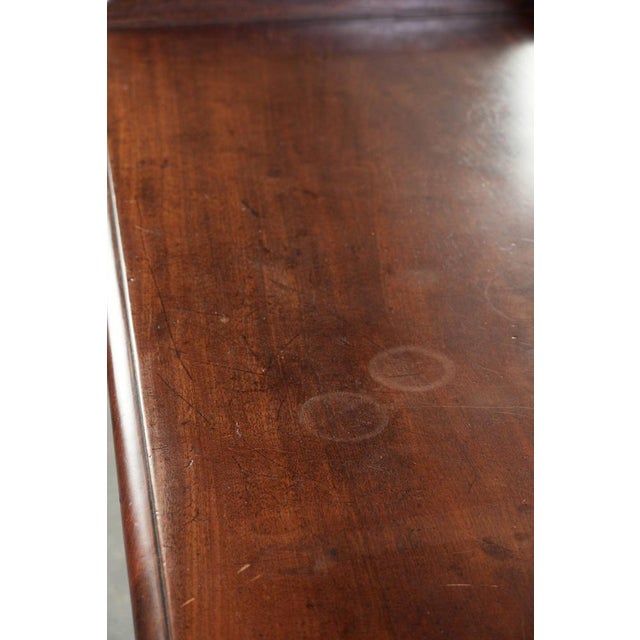 Antique English Mahogany Desk, 1800s For Sale - Image 12 of 13