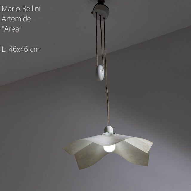 Area Adjustable Floor Lamp by Mario Bellini for Artemide, 1960s For Sale - Image 9 of 10