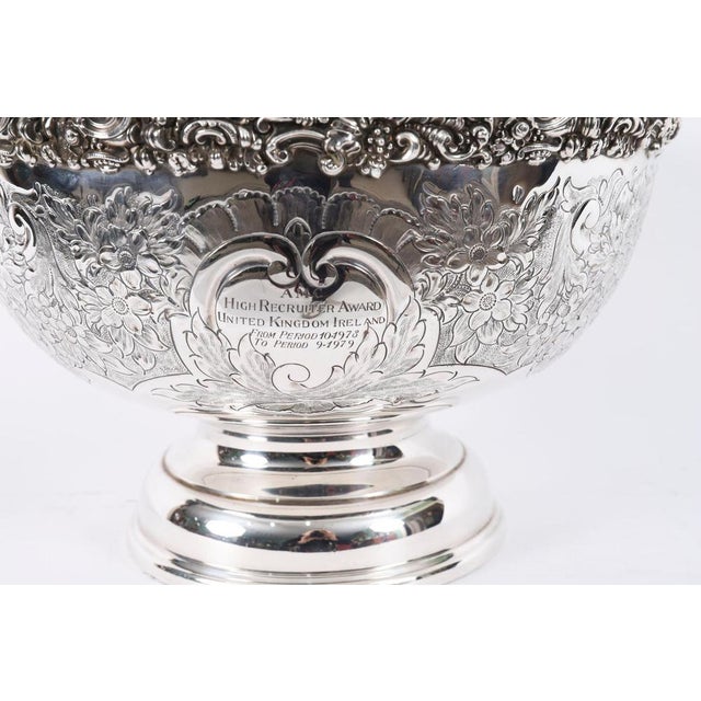 Antique Silver-Plated Copper Wine Cooler by Barker Ellis, 20th Century For Sale - Image 5 of 13